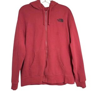 The North Face Men’s Half Dome Full Zip Hoodie XL Red Classic Cotton Heavyweight